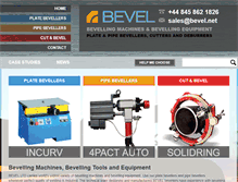 Tablet Screenshot of beveller.co.uk